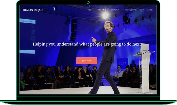 Website van Thimon de Jong