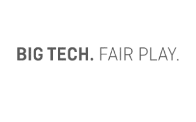 Big Tech. Fair Play. logo